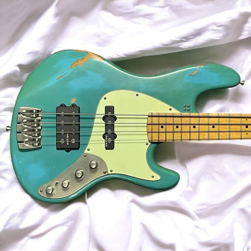 Sandberg Cal. TM-4, Hardcore-Aged Roquefort Blue / Birdseye Maple *On Order, ETA Dec. 2026 image 1