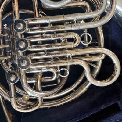 Holton H179 Farkas Professional Model silver Double French Horn image 3