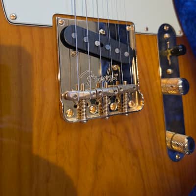 Fender 75th Anniversary Commemorative Telecaster 2021 2-Color Bourbon Burst image 5