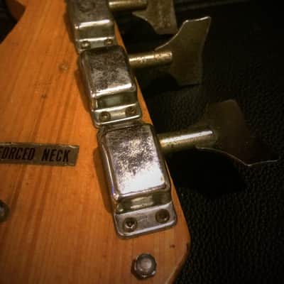 Super RARE 1965 Teisco Eb110 (tulip bass) MIJ image 12