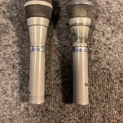 Electro-Voice PL80 PAIR vintage recording and live mics image 1
