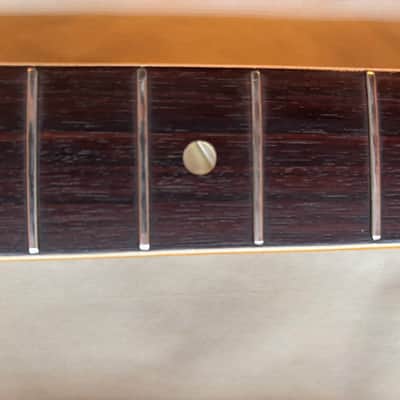 Vintage  Teisco HEIT Deluxe Solid Body Neck 1960's - Natural and Red image 9