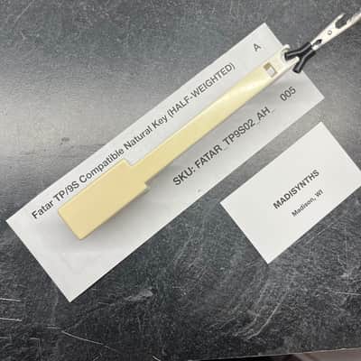 Fatar Replacement HALF Weighted A Key (TP/9S Keybeds) for Kurzweil K2000, Alesis Quadrasynth, Ensoniq SQ2, GEM WX2, Equinox 61, Oberheim OB-3