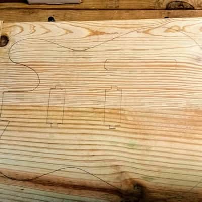 Full~Tilt~Tele' Custom Relic Partscaster 'Rock-a-Billy 2025 Edition- Featuring a Roasted Southern Yellow Pine 'Road-Warrior' Body image 17