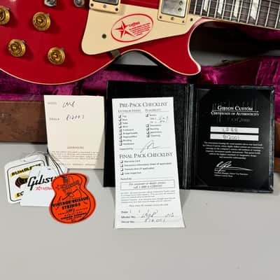 Gibson Les Paul ‘58 Reissue R8 - ember red (sku#86375) image 2