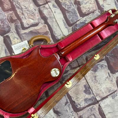 Gibson Custom Shop 1960 Les Paul Standard VOS Washed Cherry Sunburst New Unplayed Auth Dlr 8lb9oz #531 image 18