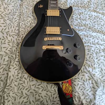 Epiphone Les Paul Custom 2015 - Gloss Black with Gold Accents image 1