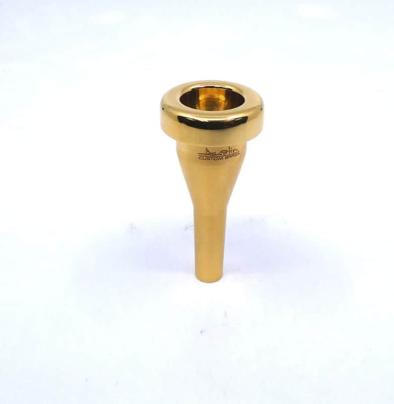 ACB Custom Reserve TA1+ Cornet Mouthpiece - Gold Plate image 1