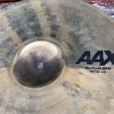 Sabian 14" AAX Medium Hi-Hat Cymbals (Pair) 2019 - Present - Brilliant image 8