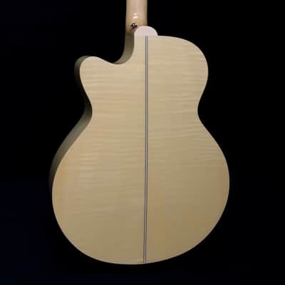 Takamine EG523SC-12 Jumbo Cutaway 12-String Acoustic-Electric Guitar - Natural image 5