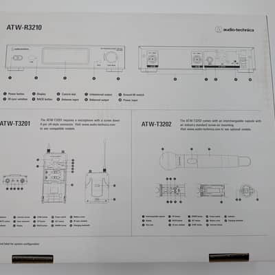 Audio Technica ATW-3211/831EE1 3000 Series Wireless Lavalier Microphone System image 2