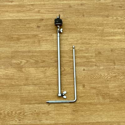 1960s Ludwig No. 1372C Telescoping L-Arm Cymbal Holder Chrome image 3