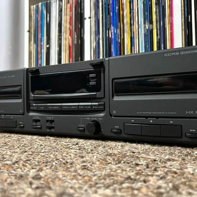 Kenwood KX-W894 Stereo Dual Cassette Deck Player Recorder Auto Reverse TESTED ✅ imagen 3