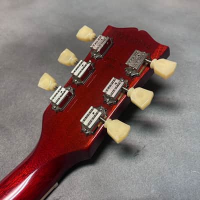 2024 Gibson Les Paul Standard 50's Plain Top Limited Edition Washed Cherry Sunburst image 5
