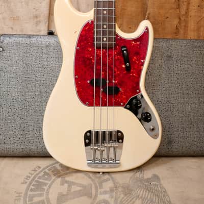 Fender Mustang Bass 1966 - White image 2