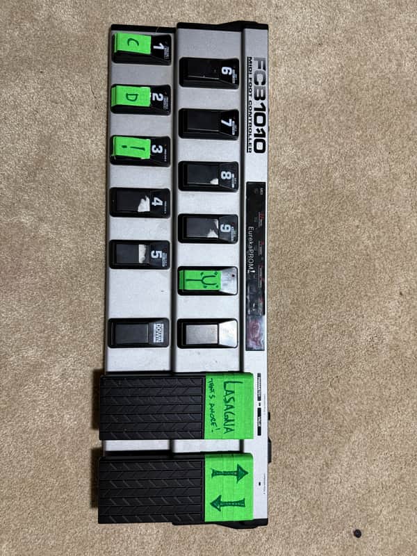 Behringer FCB1010 MIDI Foot Controller Pedal | Reverb