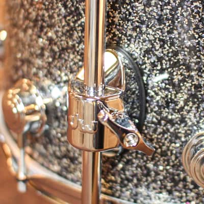 DW Collector's Jazz Maple Gum Black Galaxy Drum Set - 18,12,14,14sn - SO#1393931 image 6