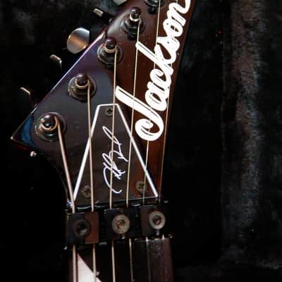Jackson Pro Series Signature Phil Demmel Demmelition King V 2010s Red with Black Bevels image 4