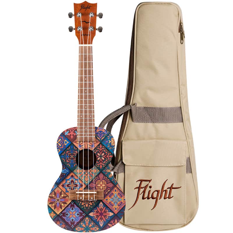 Flight AUC-33 Fusion Concert Ukulele New - Fusion image 1
