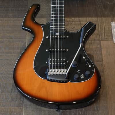 Parker Nitefly Electric Guitar Tobacco Burst + Hard Case image 2