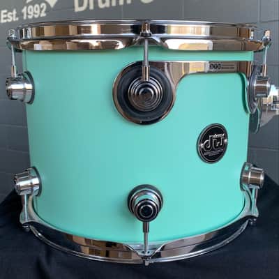 DW Performance Series 9x12" Rack Tom in Satin Mint Green Lacquer (Rm4) image 5