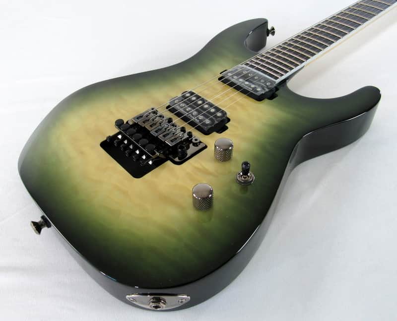 Jackson Pro Soloist SL2Q MAH AB Alien Burst Never Played or Displayed 2018 New Old Stock Elec Guitar image 1