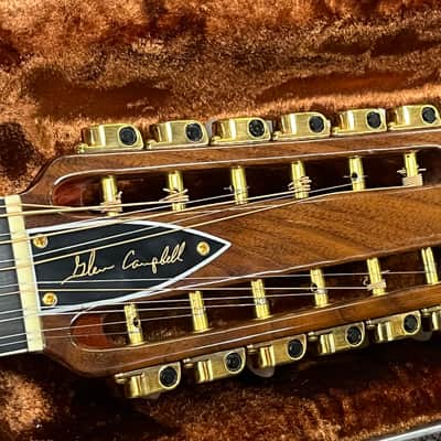 Ovation Vintage 1118 Glen Campbell 12-String 1981 Natural w/Case, Papers Original Owner  / Rare image 15