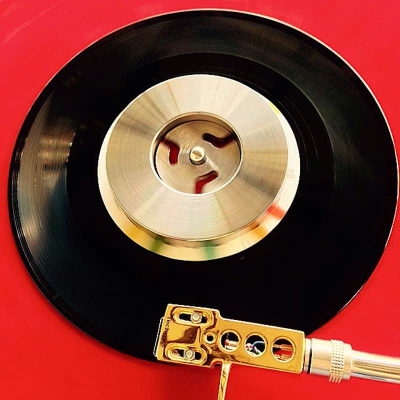 NEW / B-Stock: DJ Osmose 7 inch vinyl record stabilizer 2026 2026 - Silver / STEEL image 1