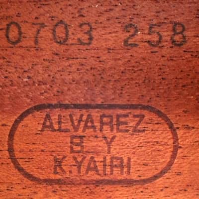 Alvarez Yairi WY-1BK Bob Weir Signature 1995 - Black (Made in Japan) with SKB Hard Case image 24