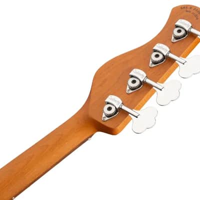 Sadowsky MetroExpress 21-Fret Hybrid P/J Bass, Morado Fingerboard, 4-String - Solid Candy Apple Red Metallic High Polish image 8