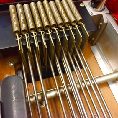 Dekley S10 3x4 Standard Emmons E9 Pedal Steel Guitar w/ Case GREAT CONDITION!!! image 10