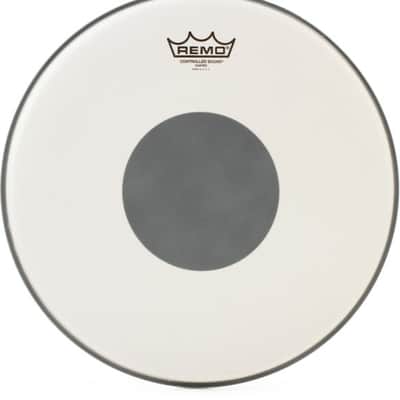 Remo Controlled Sound Coated Black Dot Drumhead - 14 inch image 2