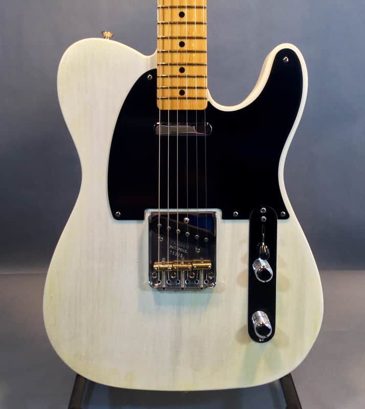 Fender Old Pine 52 Telecaster 2011 White Wash | Reverb