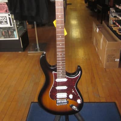 Cort G Series G110 Double Cutaway Electric Guitar Open Pore Sunburst Bild 8