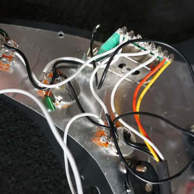 Black Loaded Stratocaster Pickguard image 5
