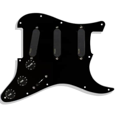 EMG DG20 David Gilmour Signature Prewired Pickguard & Pickup system - black / black