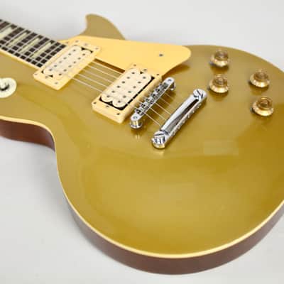 Tokai LS-50 Gold Top 1980 “Love Rock Model” MIJ Vintage Japan w/ Vintage Leather-Style Case image 12