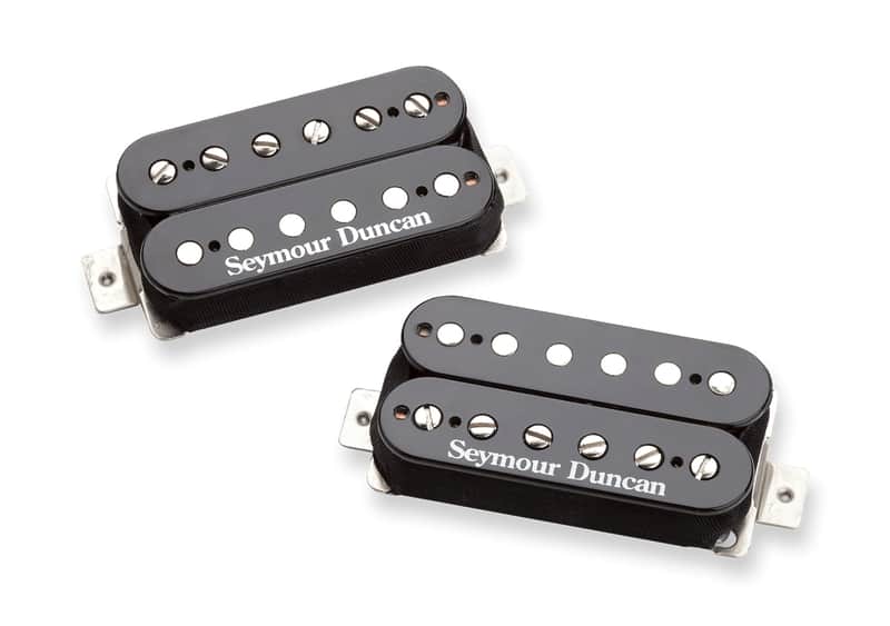 Seymour Duncan Hot Rodded Humbucker Pickup Set - Black image 1