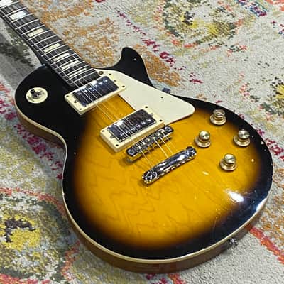 Hondo Les Paul 1980’s Sunburst w/Gigbag image 4