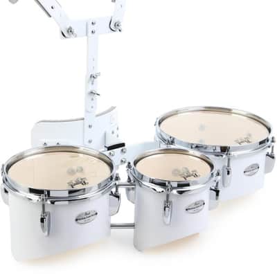Pearl Jr. Marching Series Tenor Trio - Pure White image 2