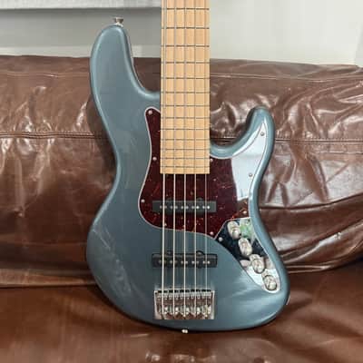 Sonder Guitars J 5 Jazz Bass - Charcoal Frost Metallic image 4