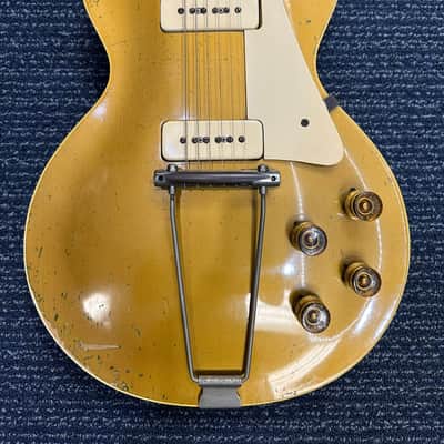 1952 Gibson Les Paul with Trapeze Tailpiece Goldtop First Issue image 1