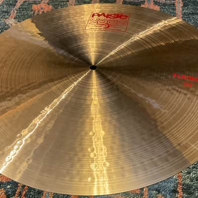 Paiste 20” 2002 Flat Ride Cymbal image 2