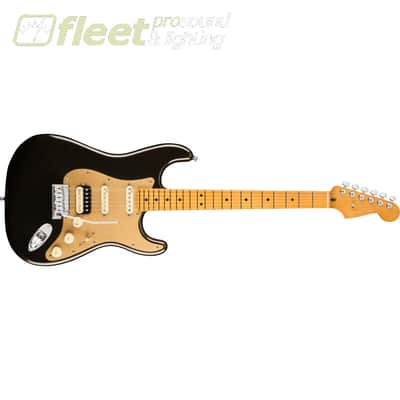 Fender American Ultra Stratocaster HSS with Maple Fretboard - Texas Tea image 1