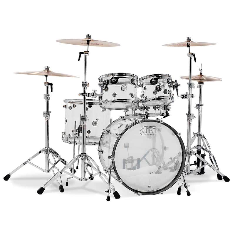 DW Design Series Acrylic 8x10 / 9x12 / 14x16 / 18x22 / 5.5x14" 5pc Shell Pack image 1