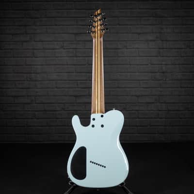 Kiesel Guitars Solo Custom 8 String Electric Guitar (Light Blue) USED image 7