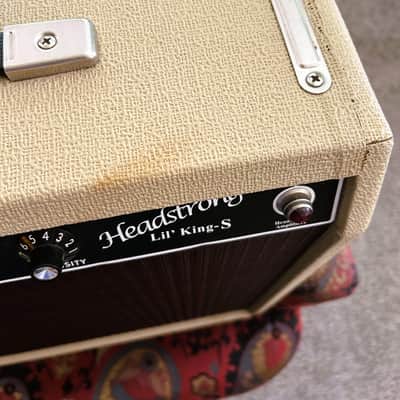 Headstrong Lil' King S 1x12 Combo - Blonde/Oxblood - Factory Mids Mod image 12
