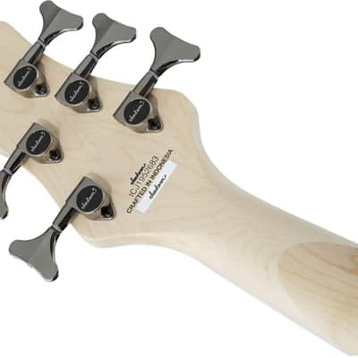 Jackson JS3Q Spectra V Bass Amber Blue Burst image 9