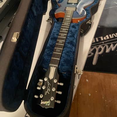 Gibson HD.6-X Pro Digital Les Paul 2007 - Blue Metallic SIGNED BY LES PAUL #39/100 limited edition image 1