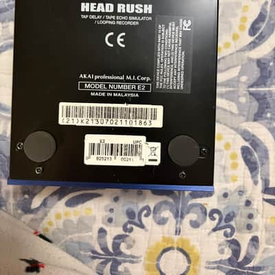 Akai E2 Headrush Delay/Looper pedal image 4
